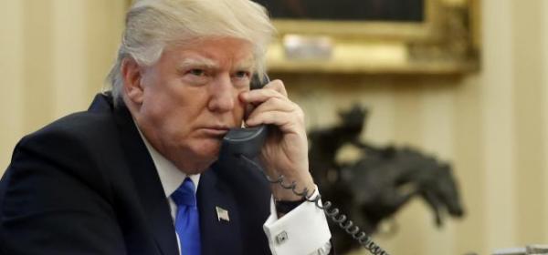 Trump on Phone